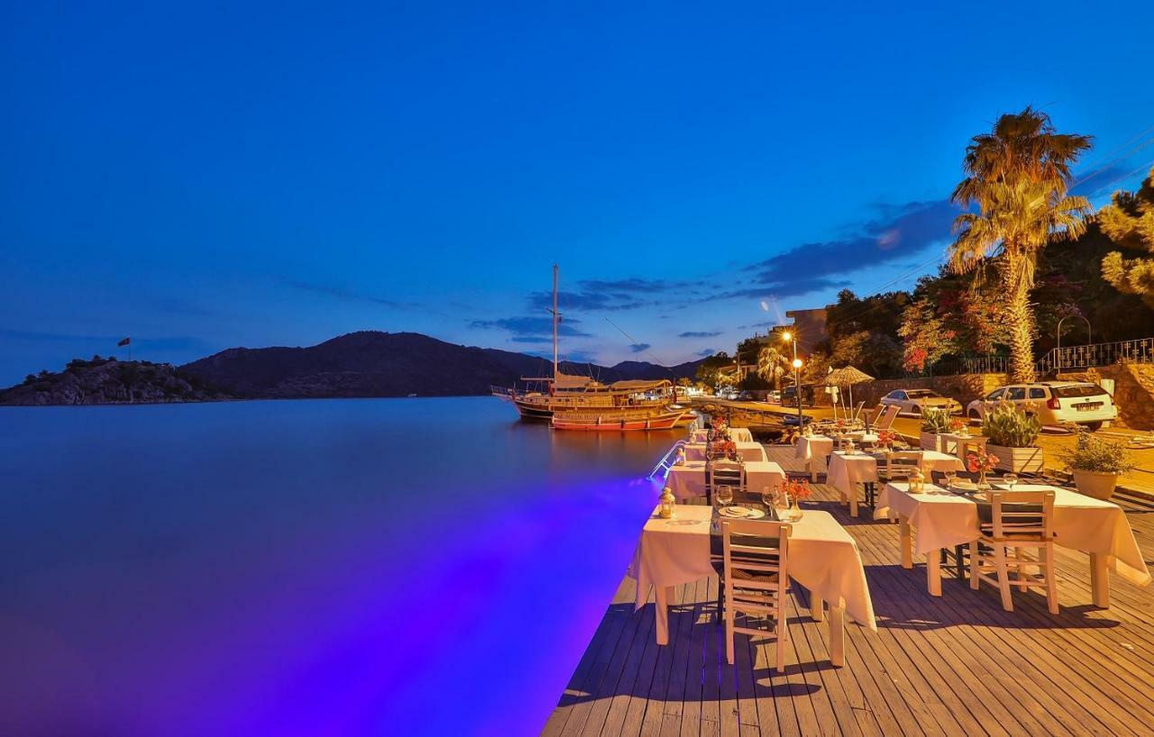 Anfora Hotel Bozburun Buitenkant foto
